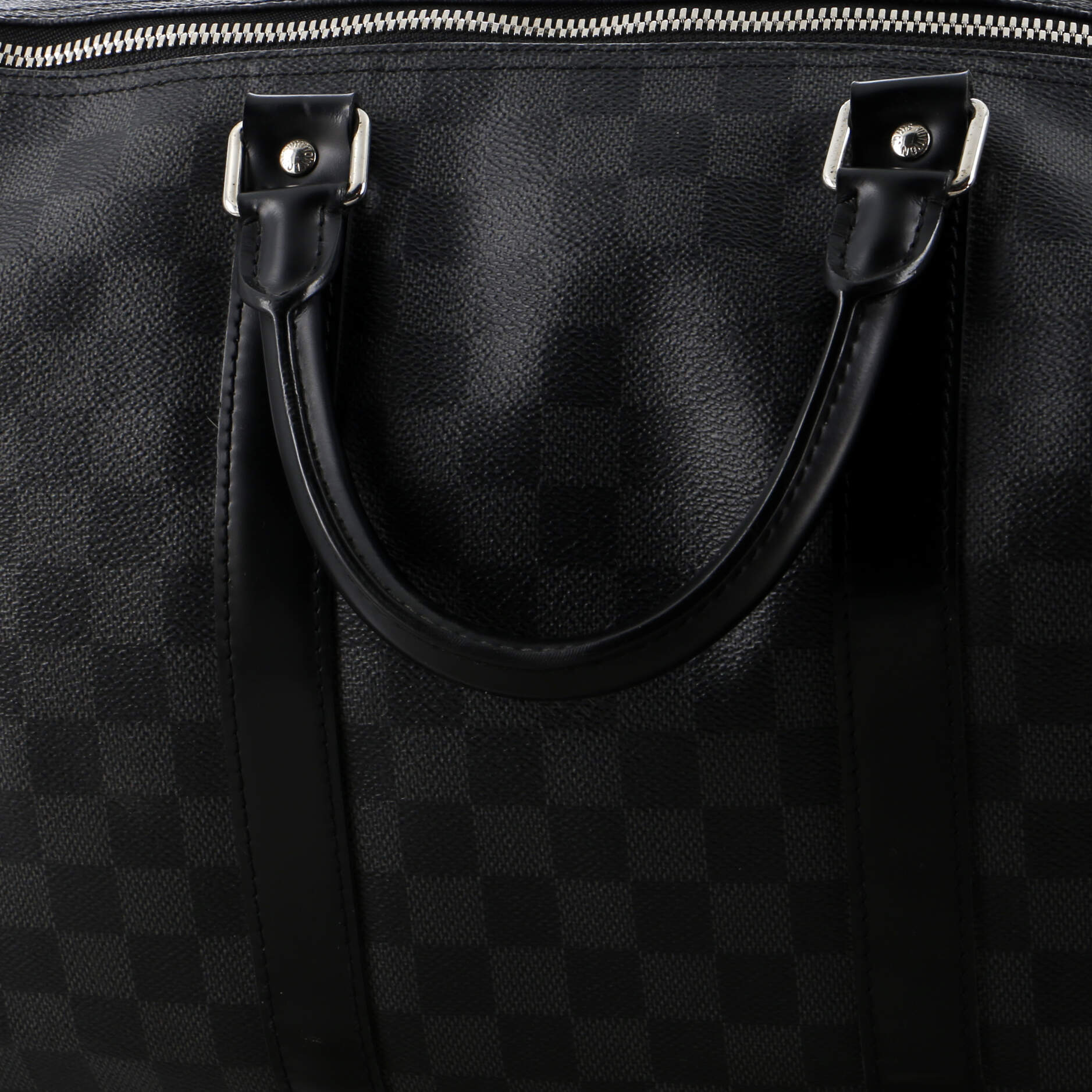 Louis Vuitton Keepall Bandouliere Bag Damier Graphite 55