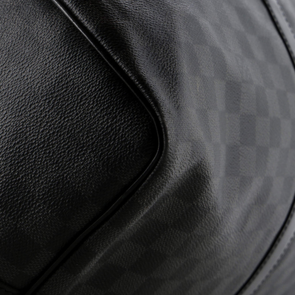 Louis Vuitton Keepall Bandouliere Bag Damier Graphite 55
