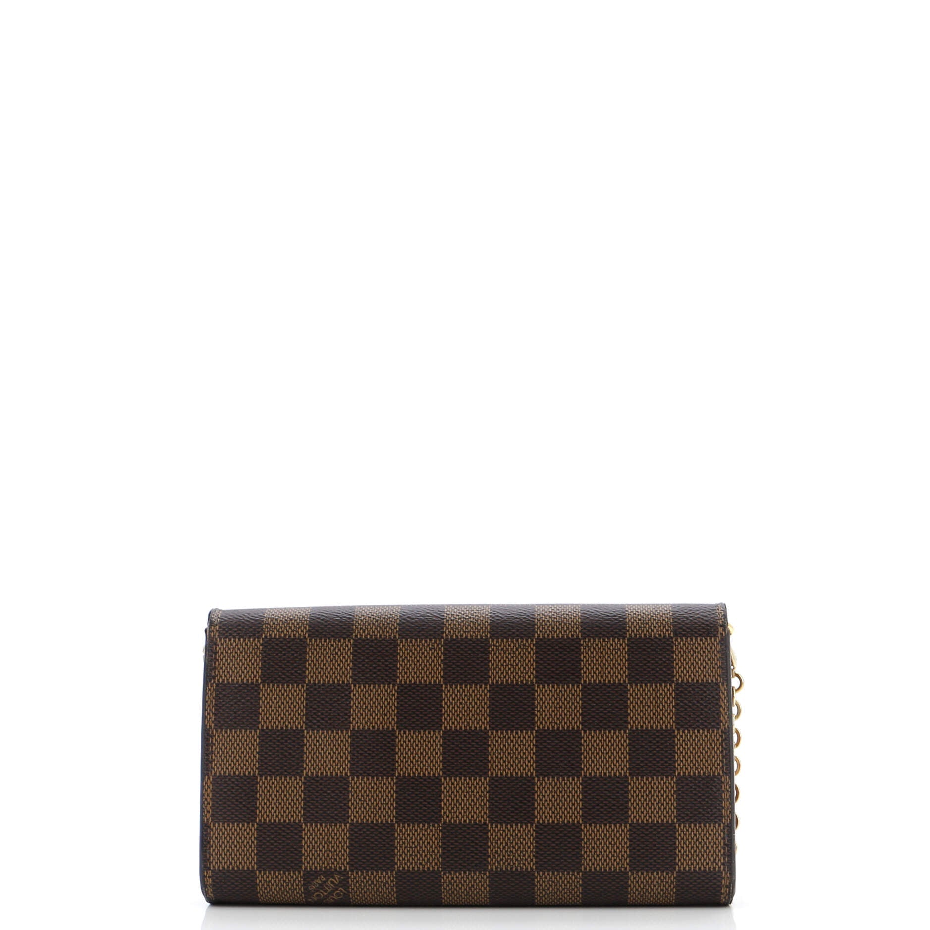 Louis Vuitton Croisette Chain Wallet Damier