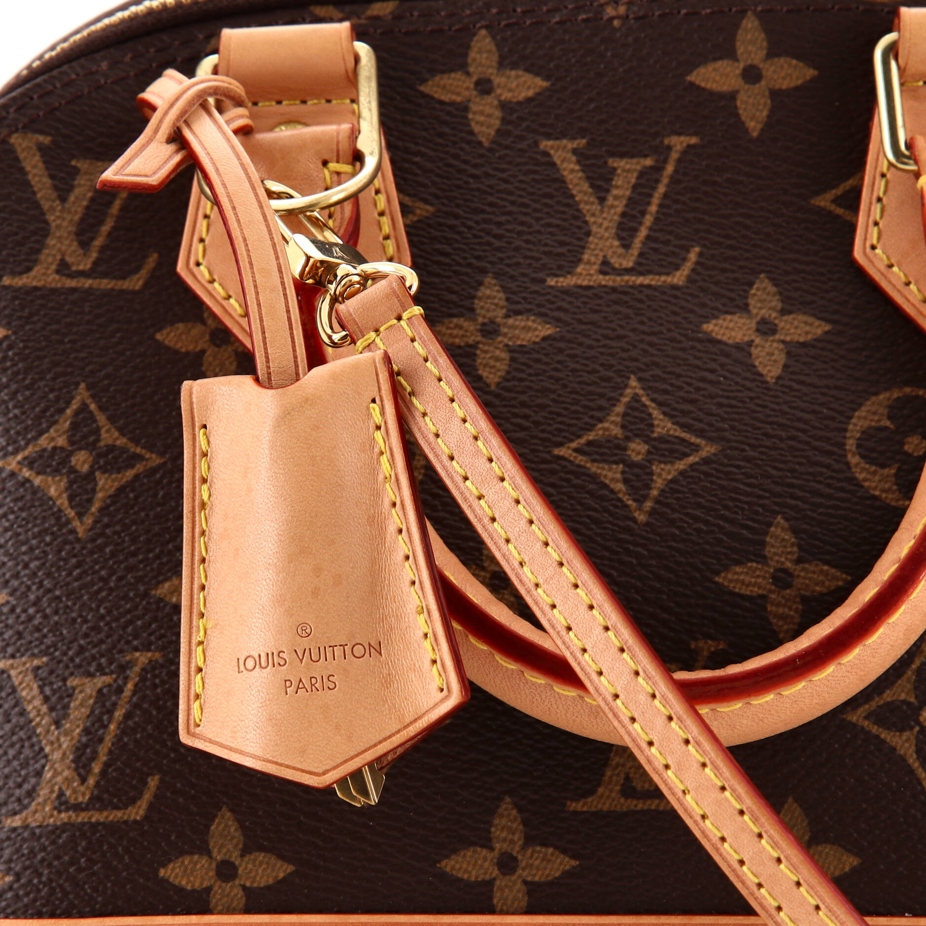 Louis Vuitton Alma Handbag Monogram Canvas BB