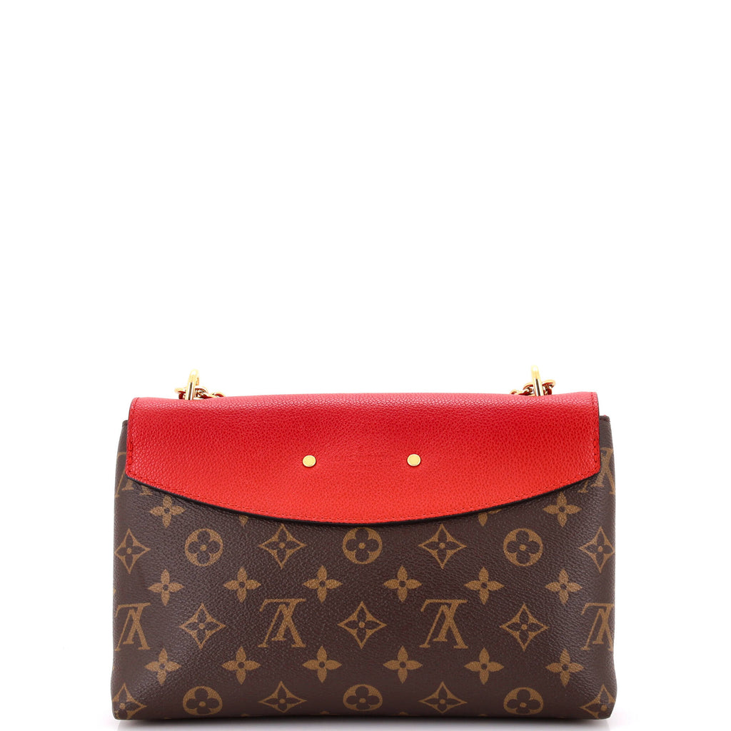 Louis Vuitton Saint Placide Handbag Monogram Canvas and Leather