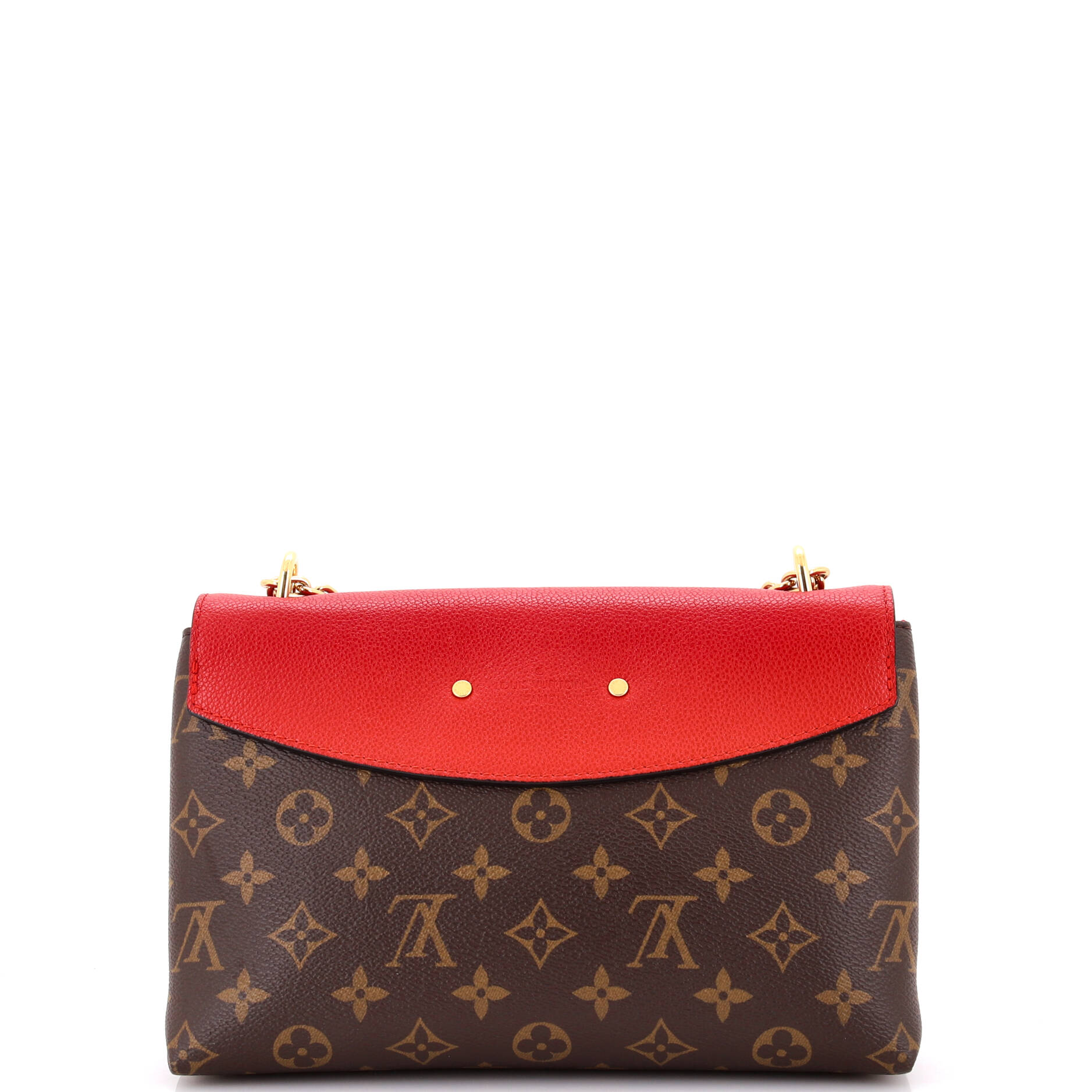 Louis Vuitton Saint Placide Handbag Monogram Canvas and Leather