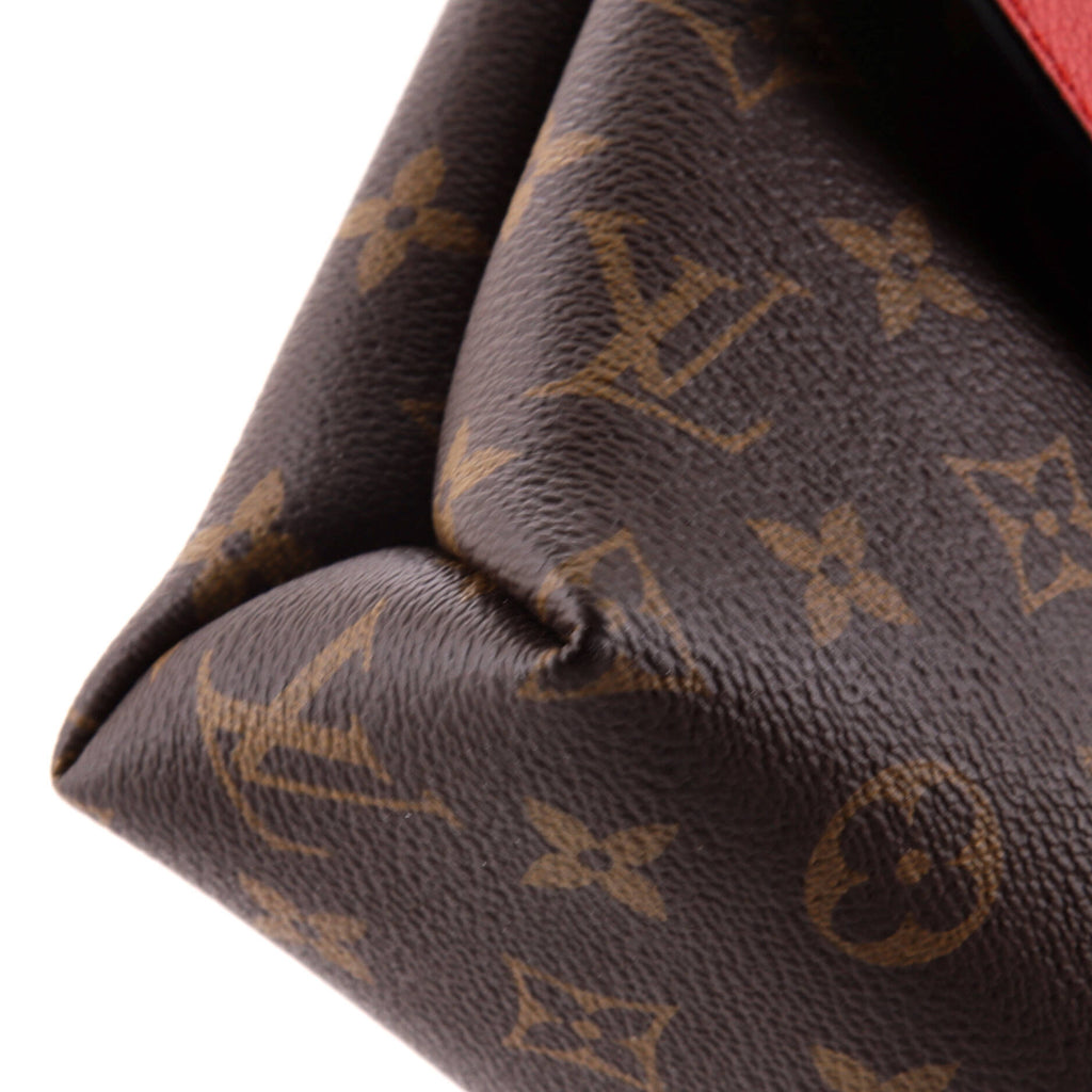 Louis Vuitton Saint Placide Handbag Monogram Canvas and Leather