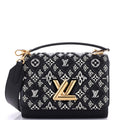 Louis Vuitton Twist Handbag Limited Edition Since 1854 Monogram Jacquard MM