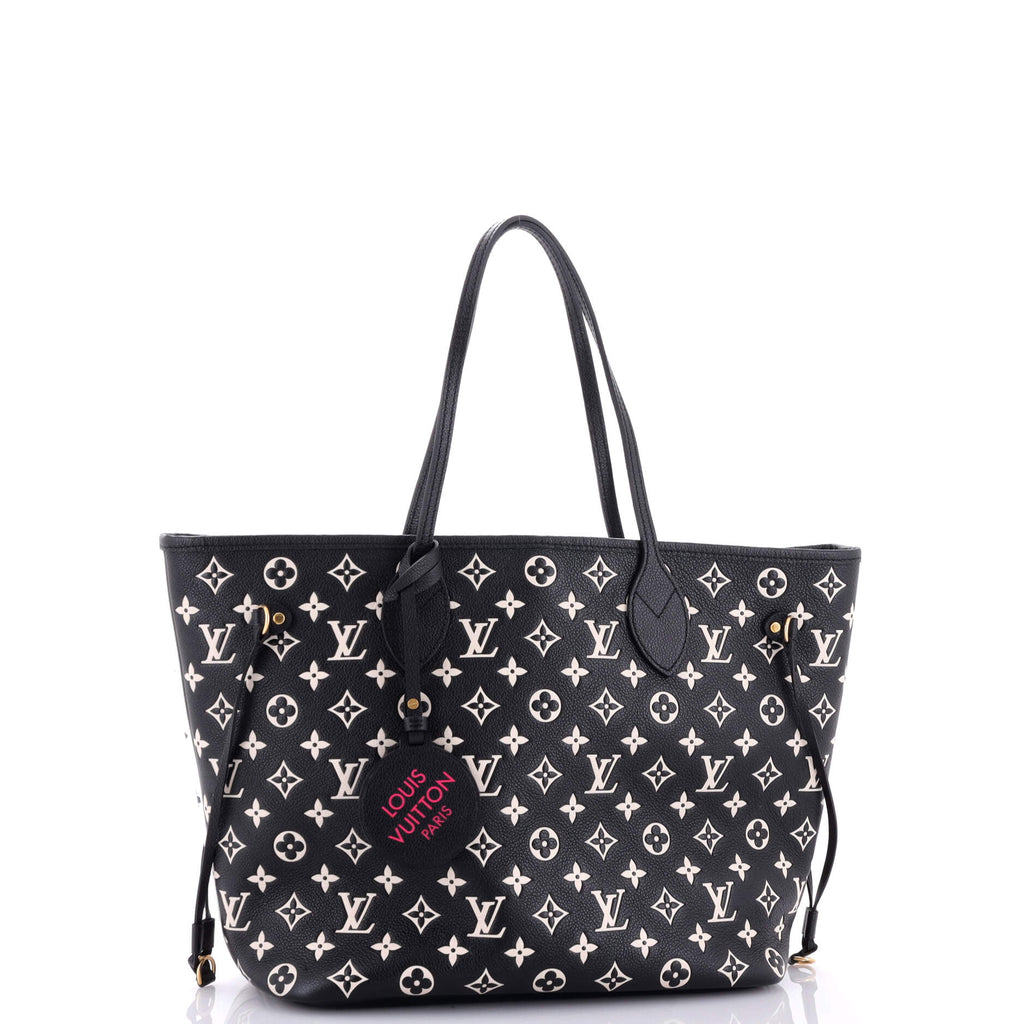 Louis Vuitton Neverfull NM Tote Spring in the City Monogram Empreinte Leather MM