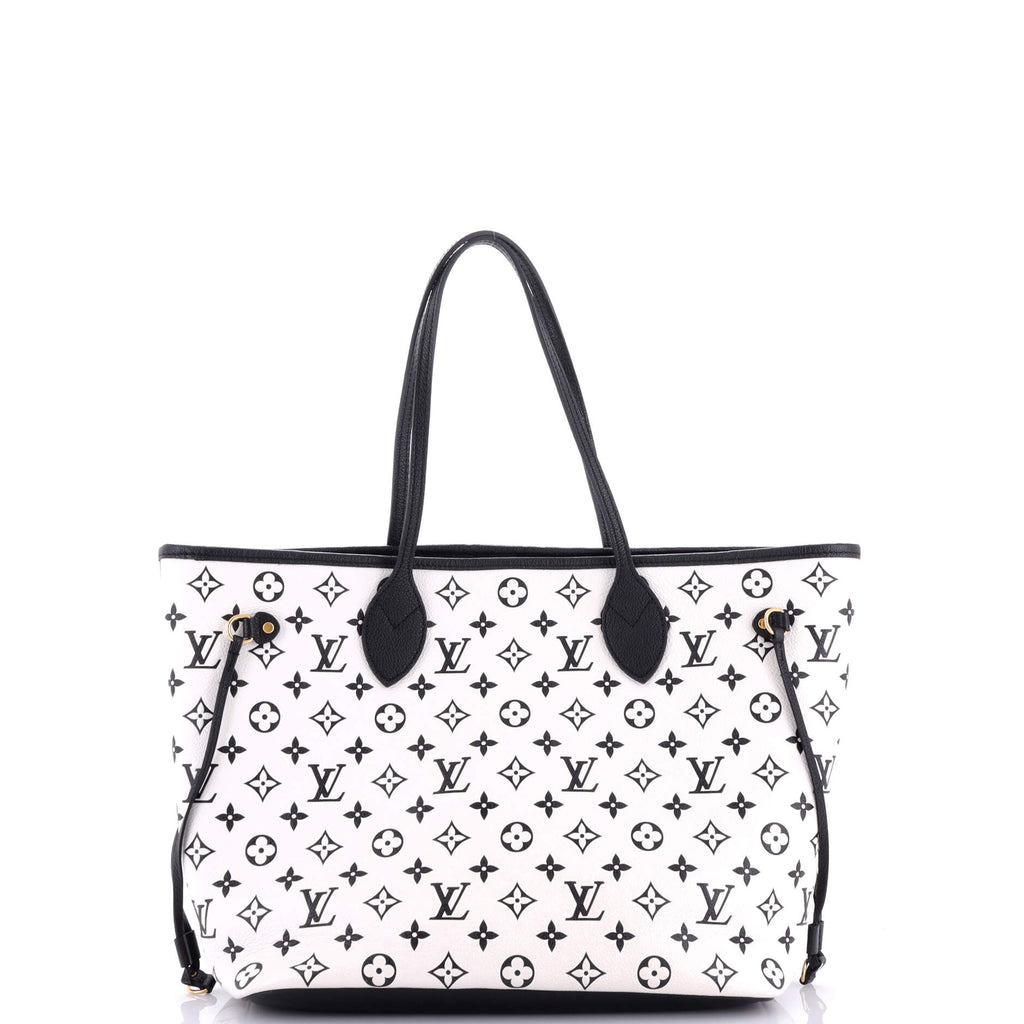 Louis Vuitton Neverfull NM Tote Spring in the City Monogram Empreinte Leather MM