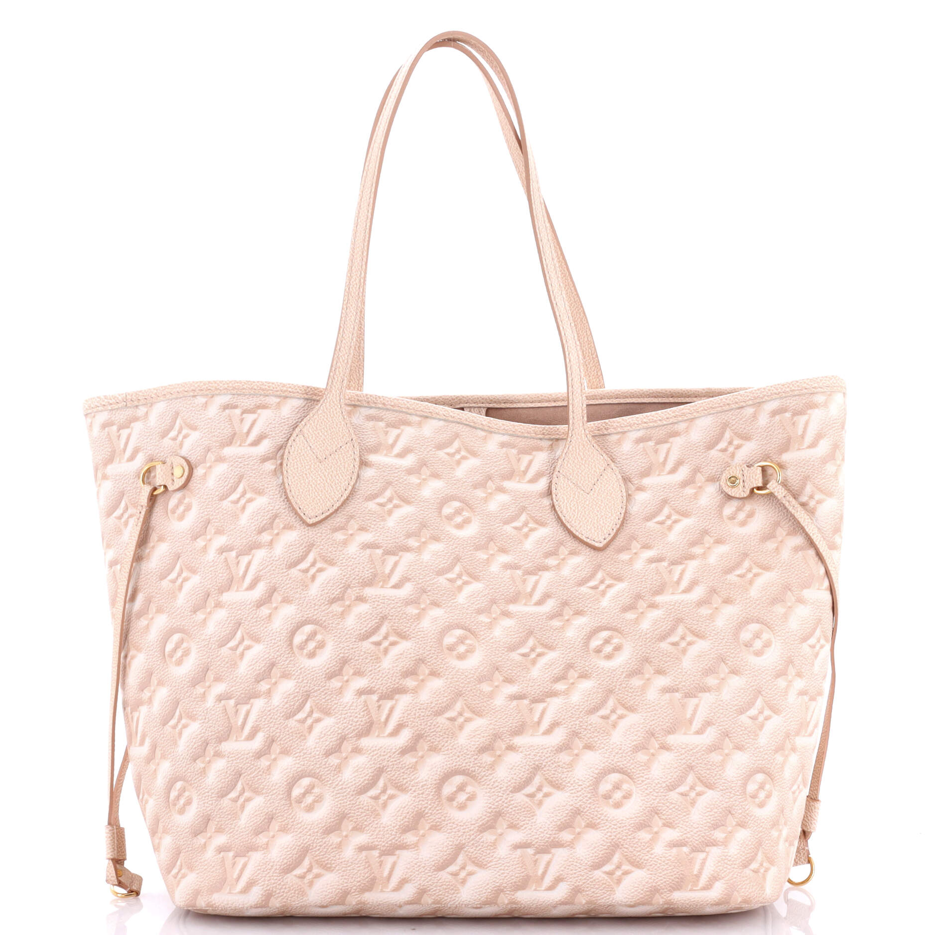 Louis Vuitton Neverfull NM Tote Stardust Monogram Empreinte Leather MM