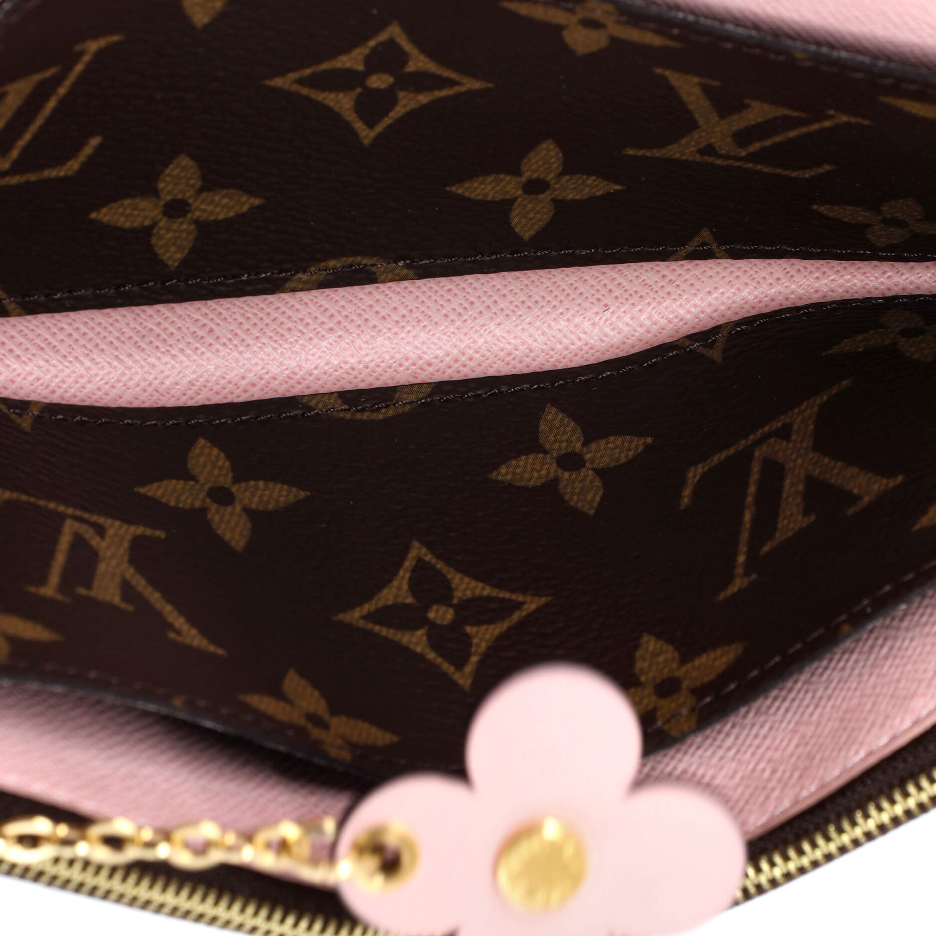 Louis Vuitton Emilie Wallet Limited Edition Blooming Flowers Monogram Canvas