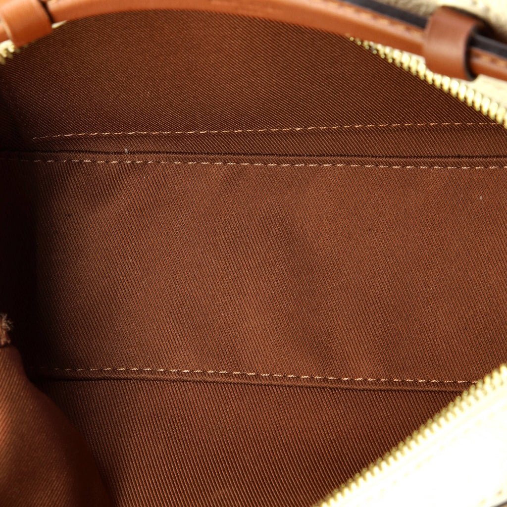 Louis Vuitton Saintonge Handbag Monogram Empreinte Leather