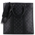 Louis Vuitton Sac Plat Bag Monogram Eclipse Canvas