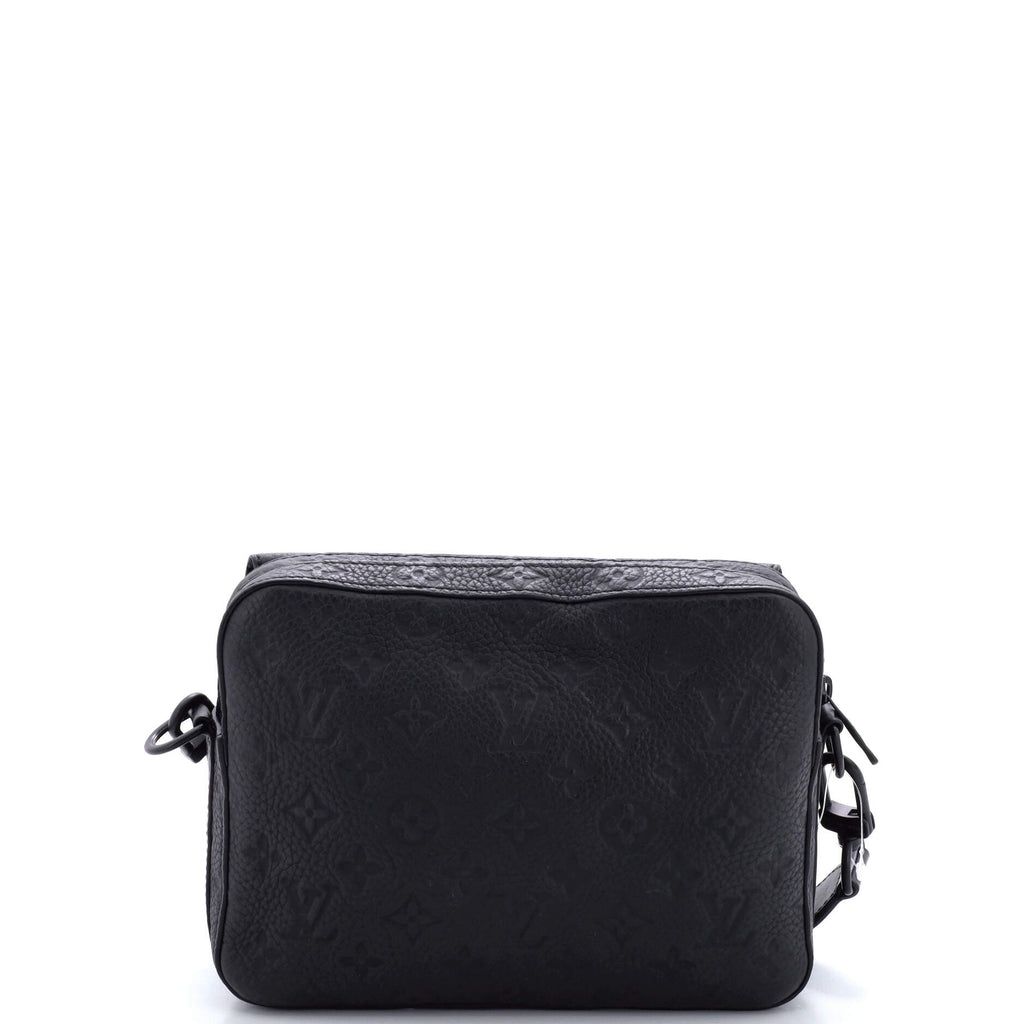 Louis Vuitton Steamer Messenger Bag Monogram Taurillon Leather