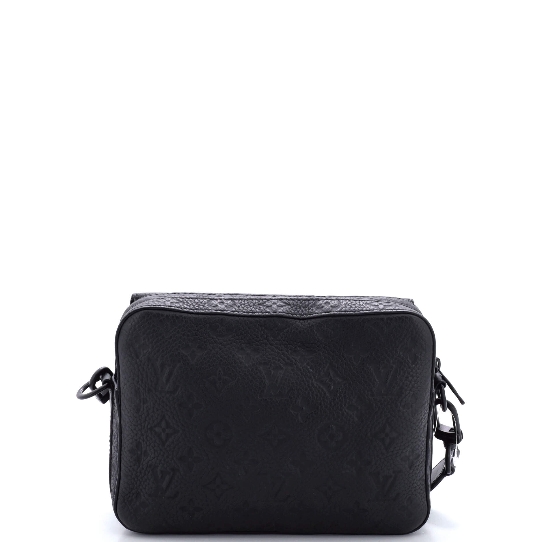 Louis Vuitton Steamer Messenger Bag Monogram Taurillon Leather