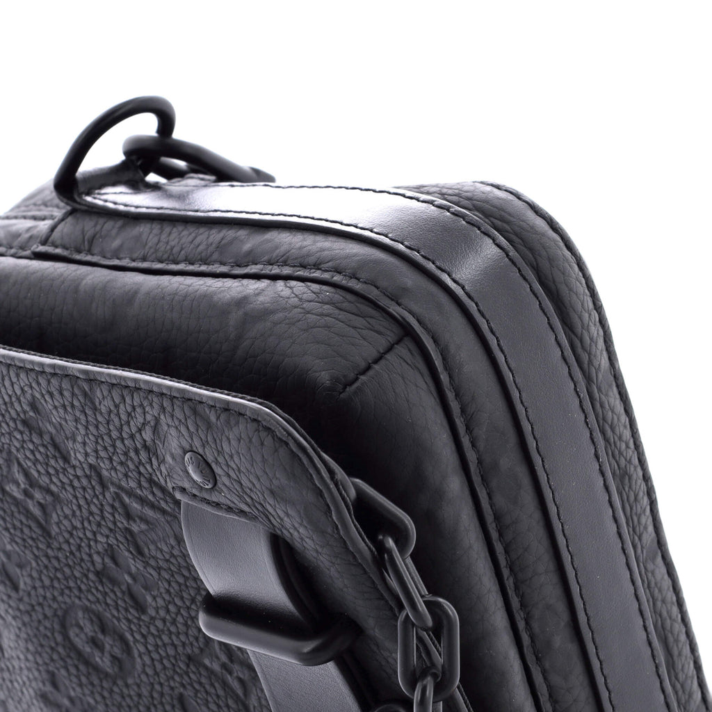 Louis Vuitton Steamer Messenger Bag Monogram Taurillon Leather