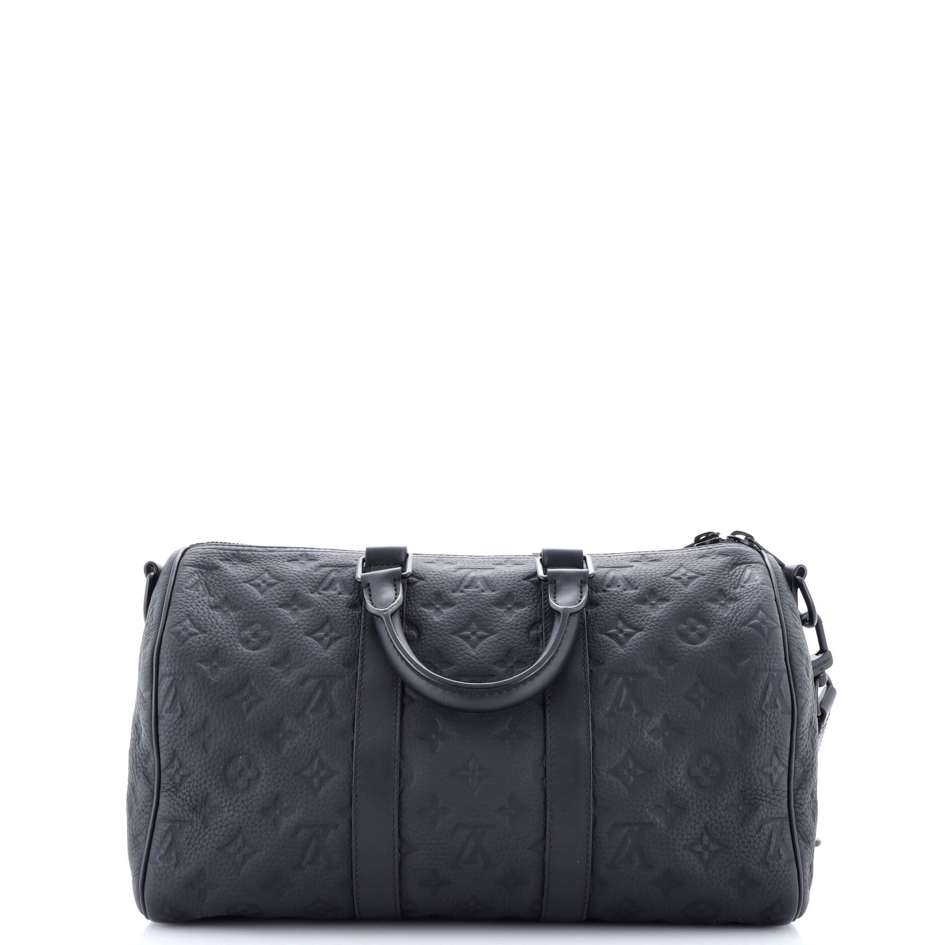 Louis Vuitton Keepall Bandouliere Bag Monogram Taurillon Leather 35