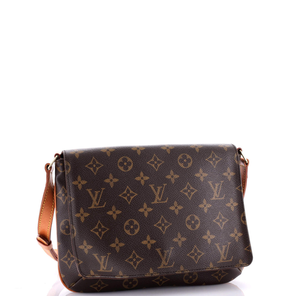 Louis Vuitton Musette Tango Handbag Monogram Canvas