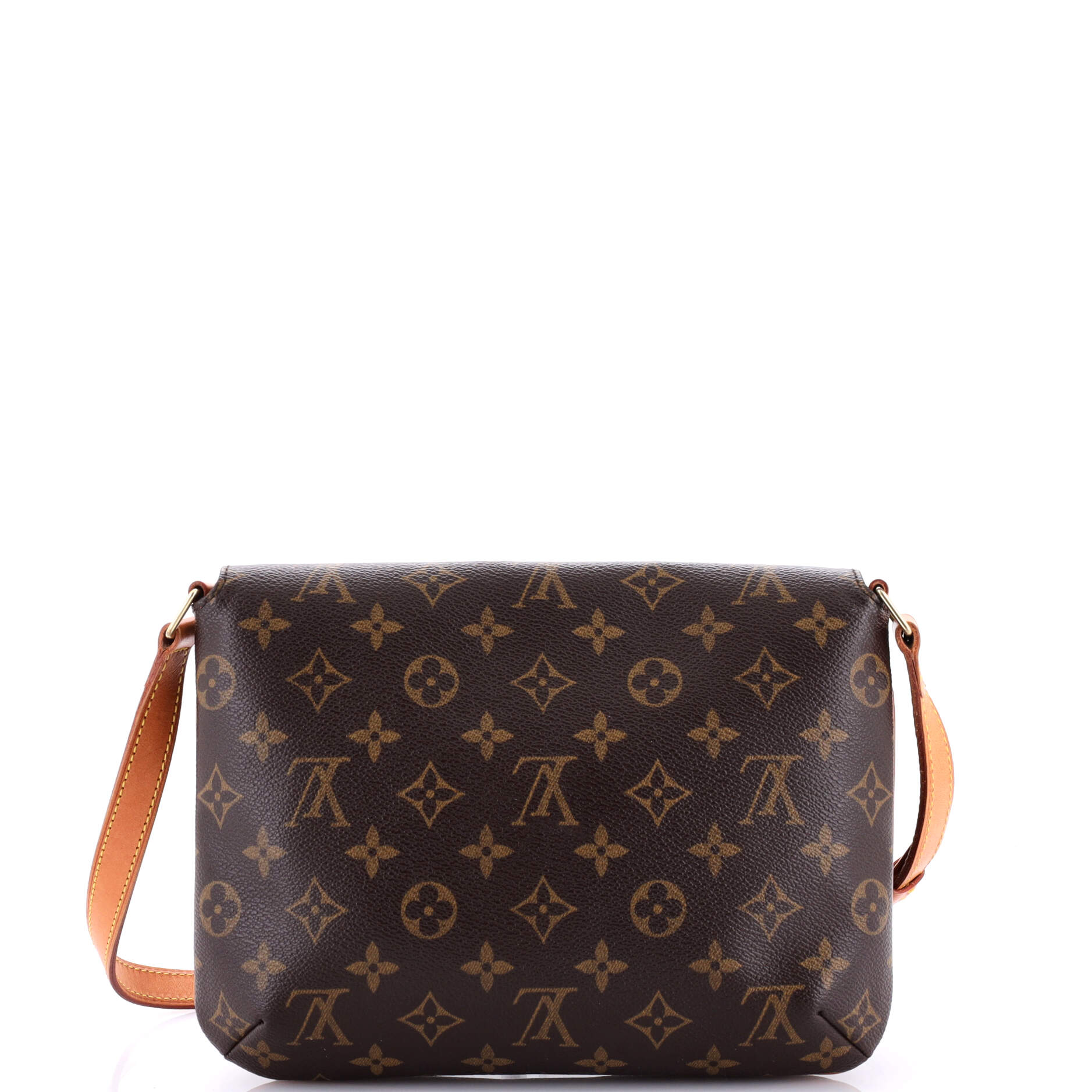 Louis Vuitton Musette Tango Handbag Monogram Canvas
