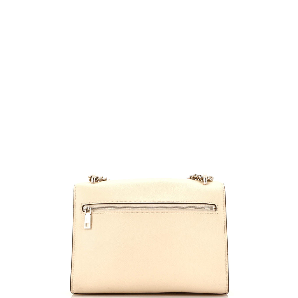 Louis Vuitton Mylockme Handbag Flower Embellished Leather BB