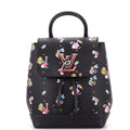 Louis Vuitton Lockme Backpack Floral Printed Leather Mini