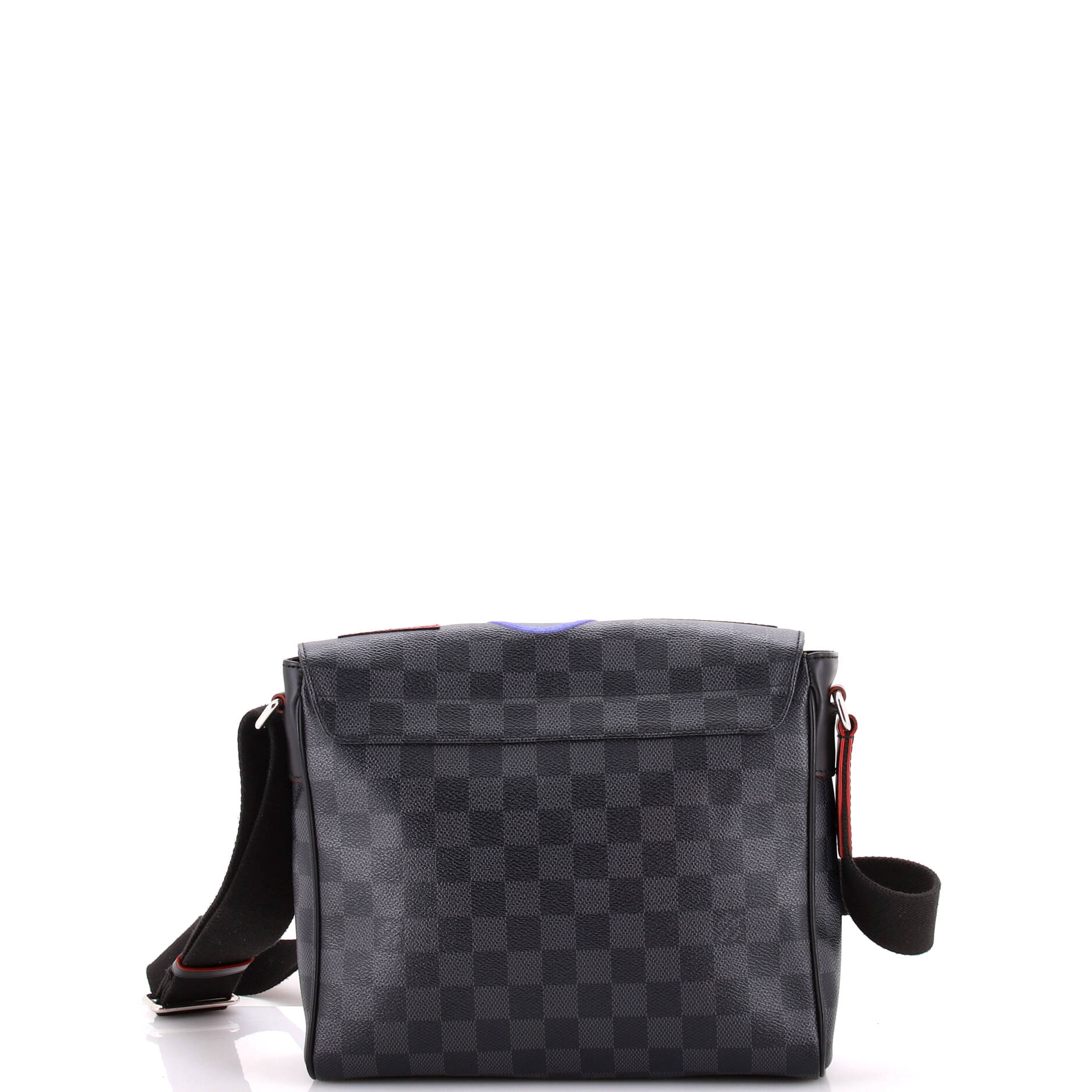 Louis Vuitton District NM Messenger Bag Alps Patches Damier Graphite PM