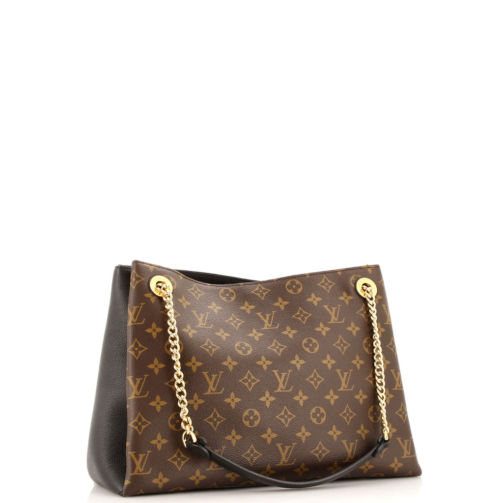 Louis Vuitton Surene Handbag Monogram Canvas with Leather MM