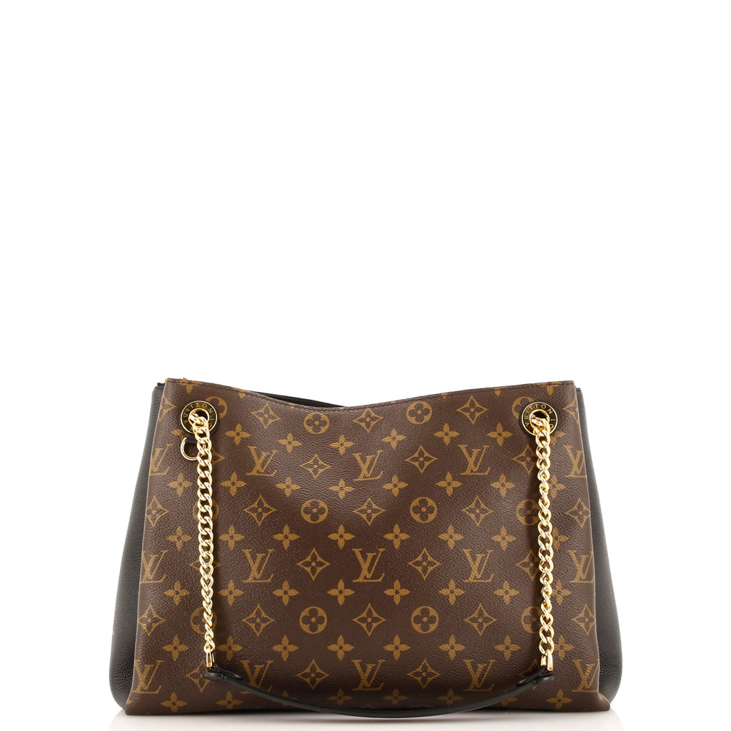 Louis Vuitton Surene Handbag Monogram Canvas with Leather MM
