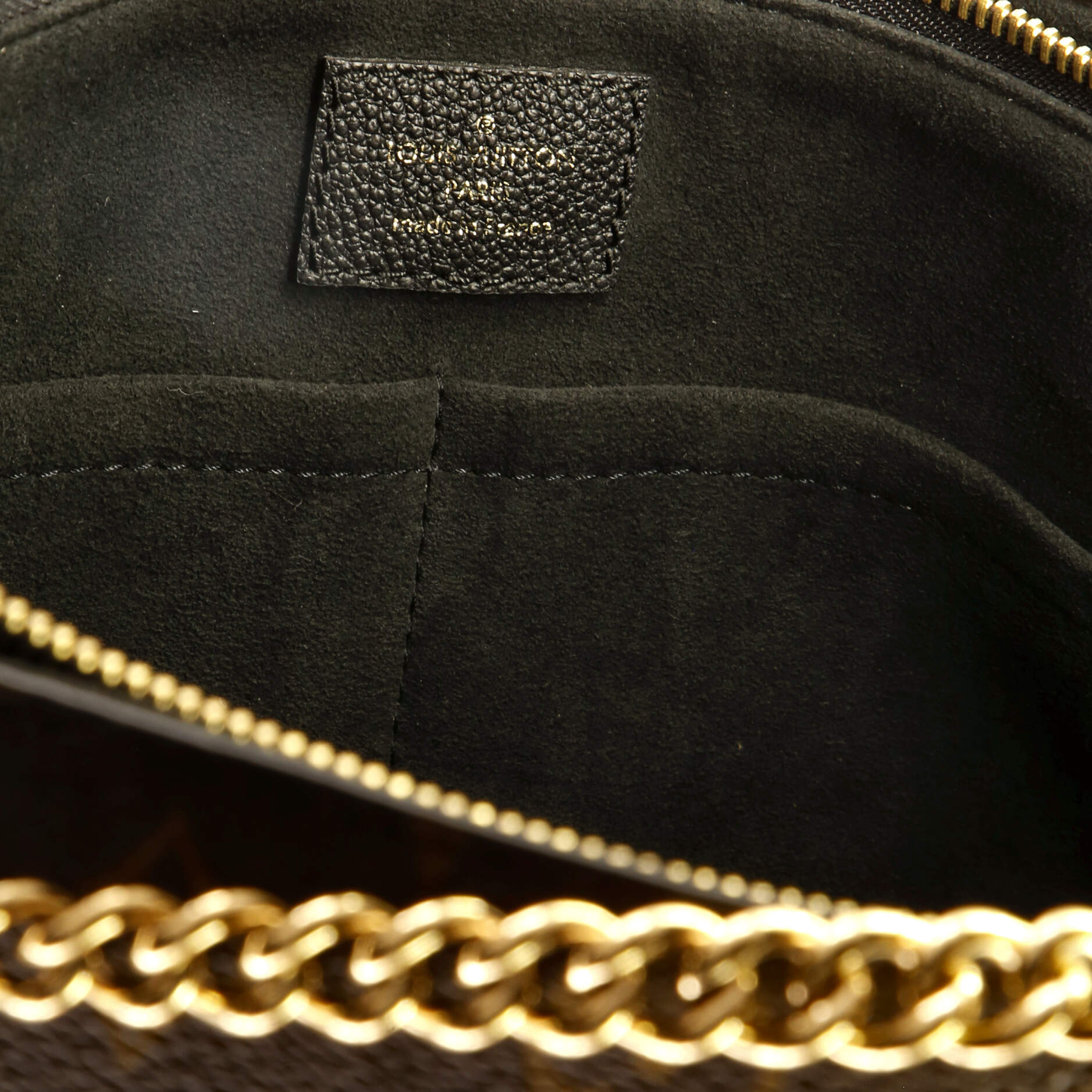 Louis Vuitton Surene Handbag Monogram Canvas with Leather MM