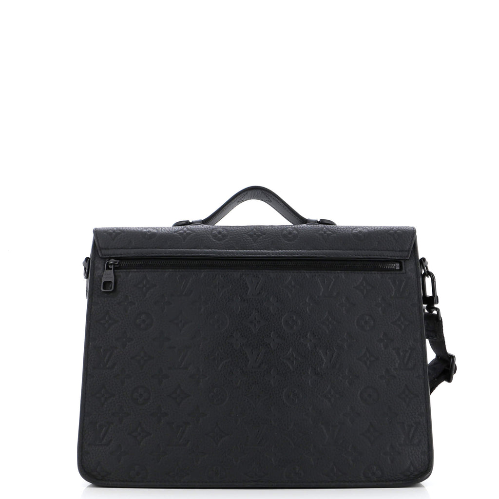 Louis Vuitton S Lock Briefcase Monogram Taurillon Leather