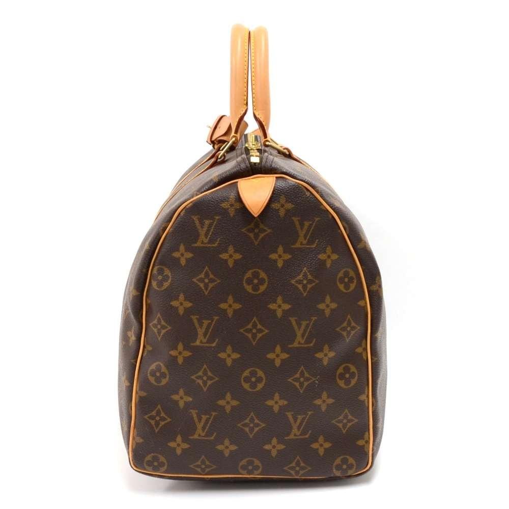 Louis Vuitto Keepall 45 Monogram Canvas Travel Bag