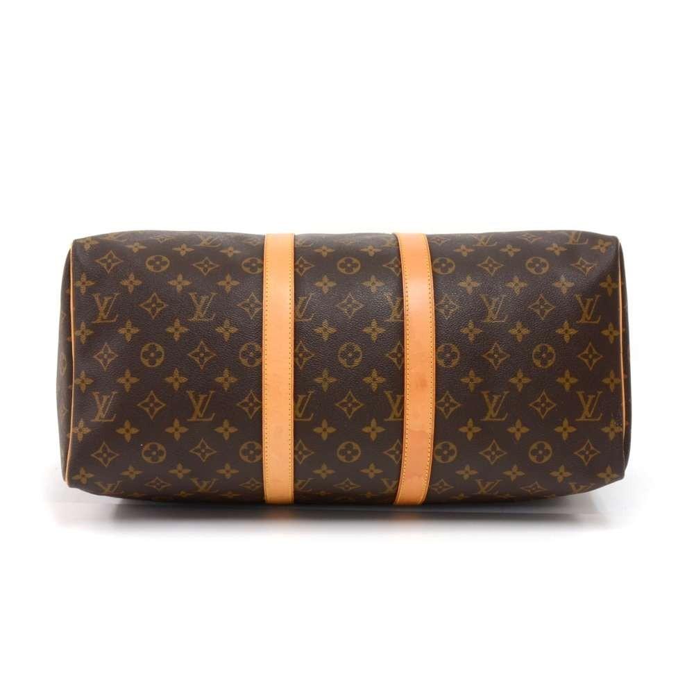 Louis Vuitto Keepall 45 Monogram Canvas Travel Bag