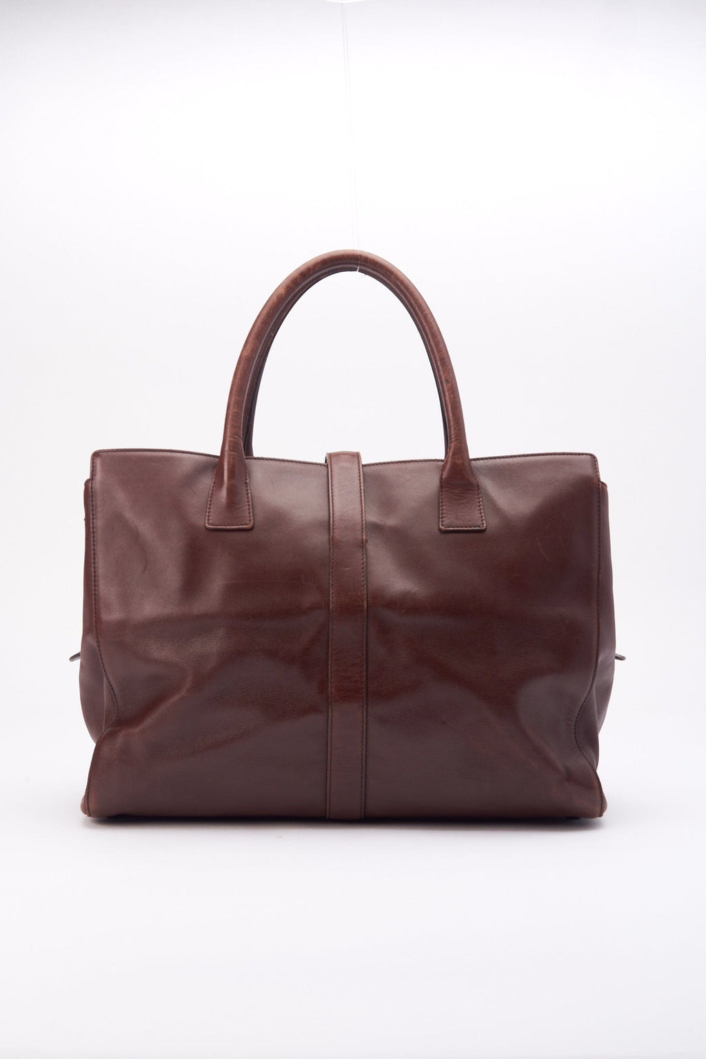 Vintage Chanel Brown Tote Bag