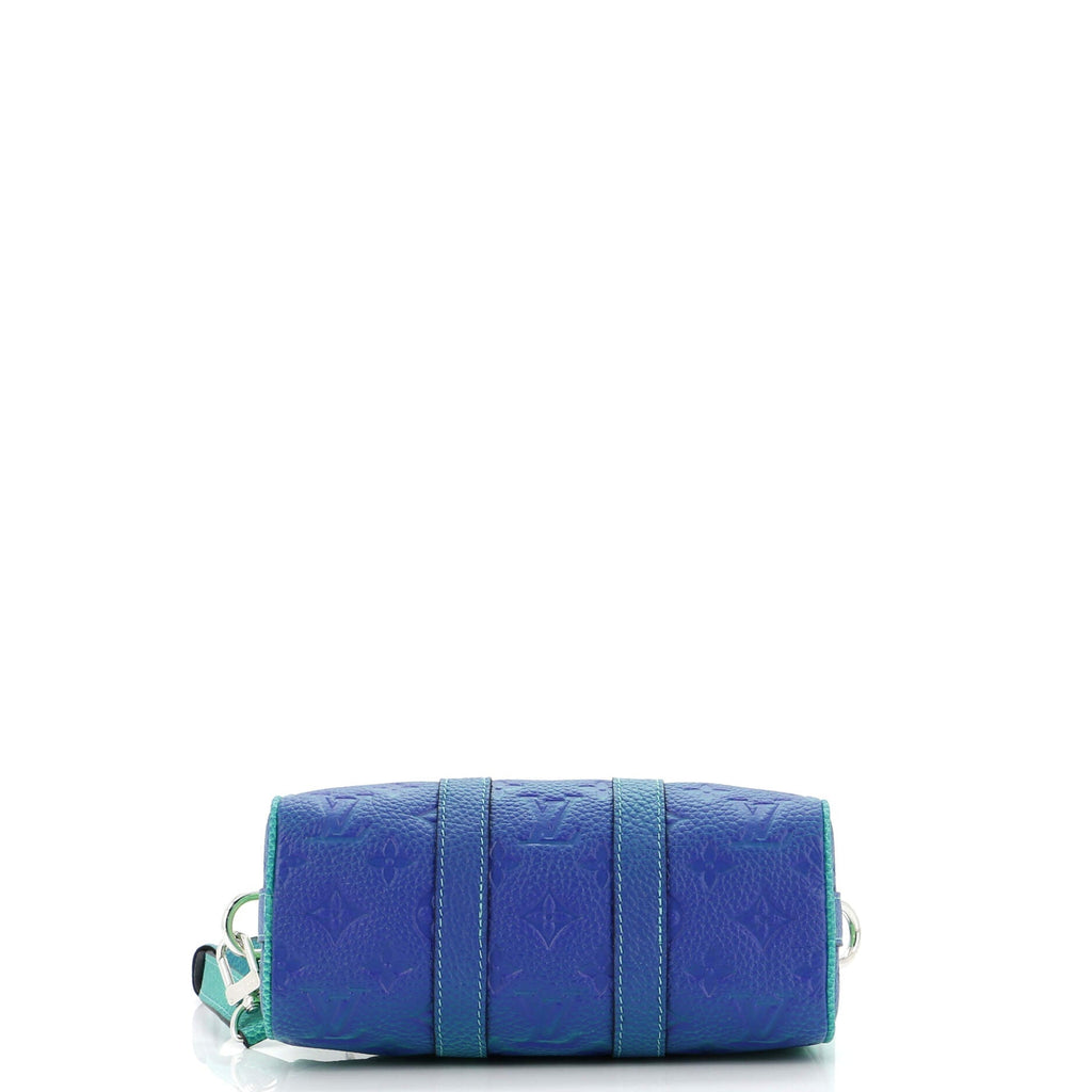 Louis Vuitton Keepall Bandouliere Bag Limited Edition Illusion Monogram Taurillon Leather XS
