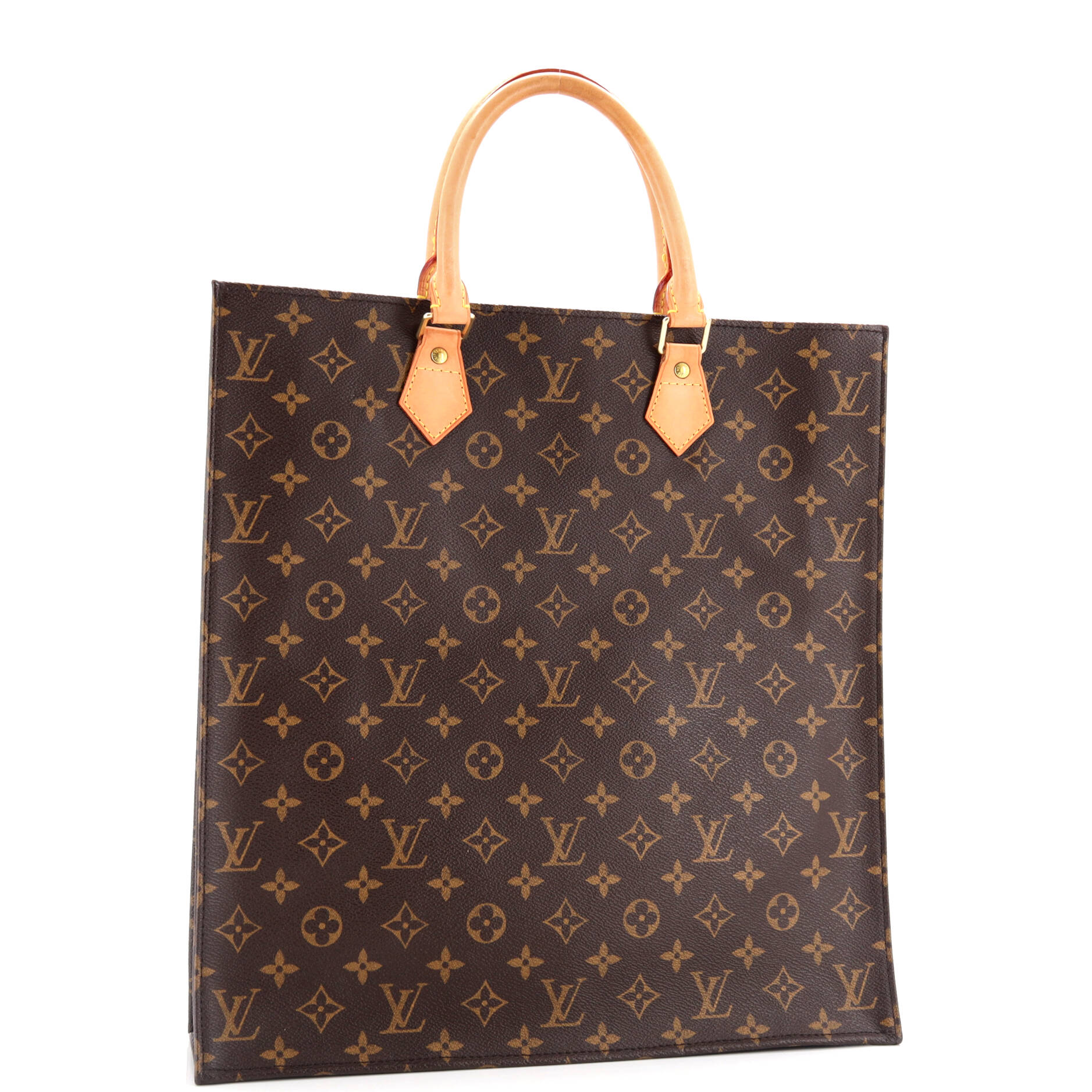 Louis Vuitton Vintage Sac Plat Bag Monogram Canvas