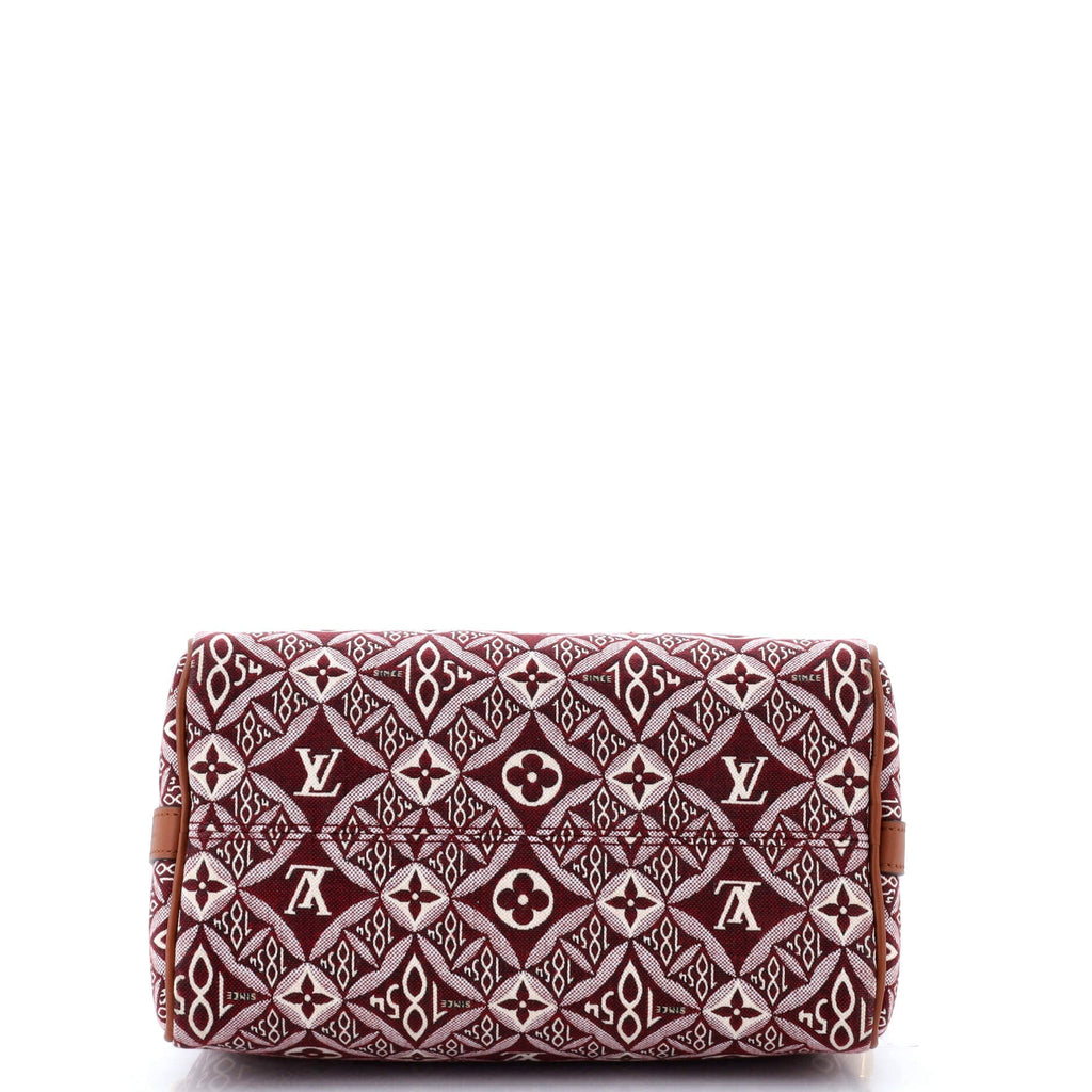 Louis Vuitton Speedy Bandouliere Bag Limited Edition Since 1854 Monogram Jacquard 25