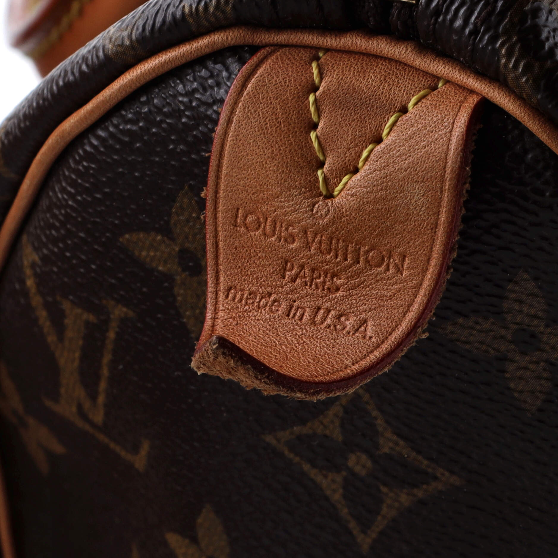 Louis Vuitton Speedy Handbag Monogram Canvas 25