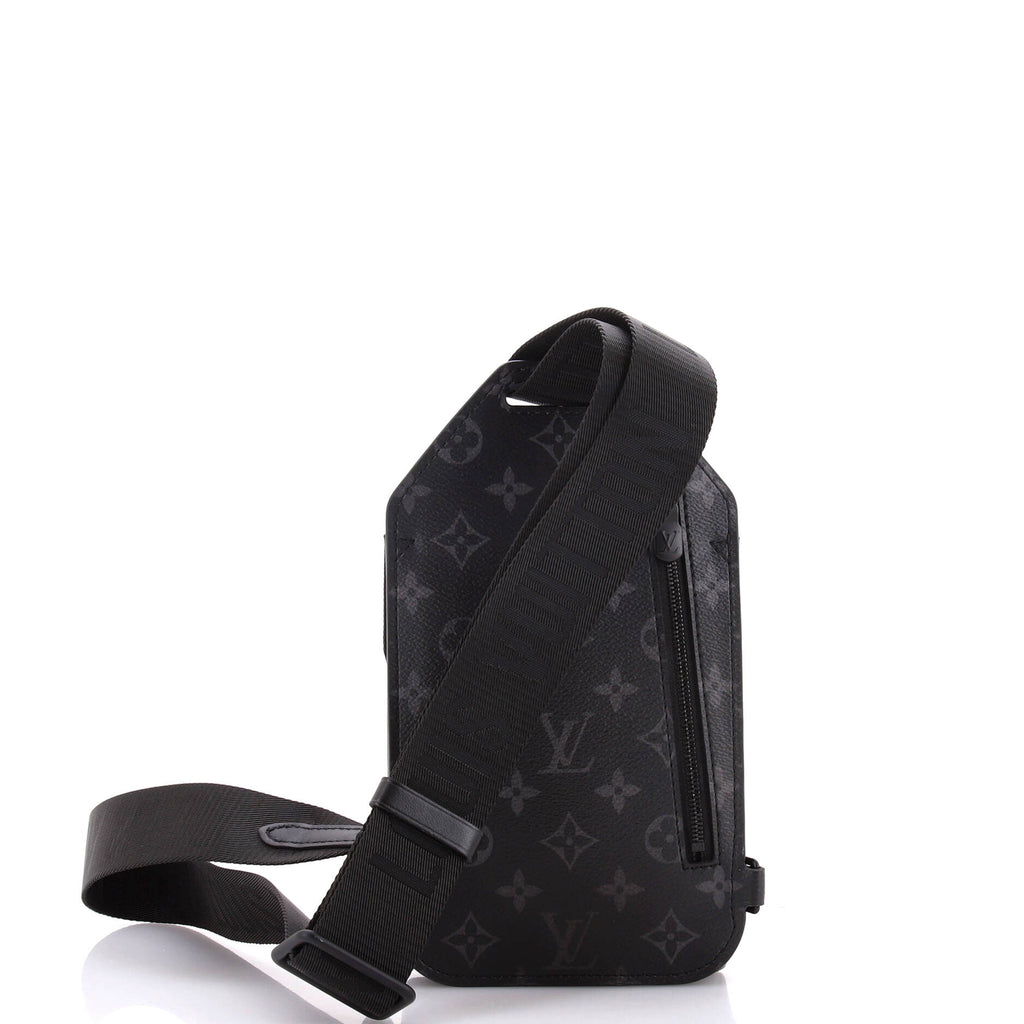 Louis Vuitton Saumur Slingbag Monogram Eclipse Canvas