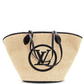 Louis Vuitton Saint Jacques NM Handbag Raffia and Leather