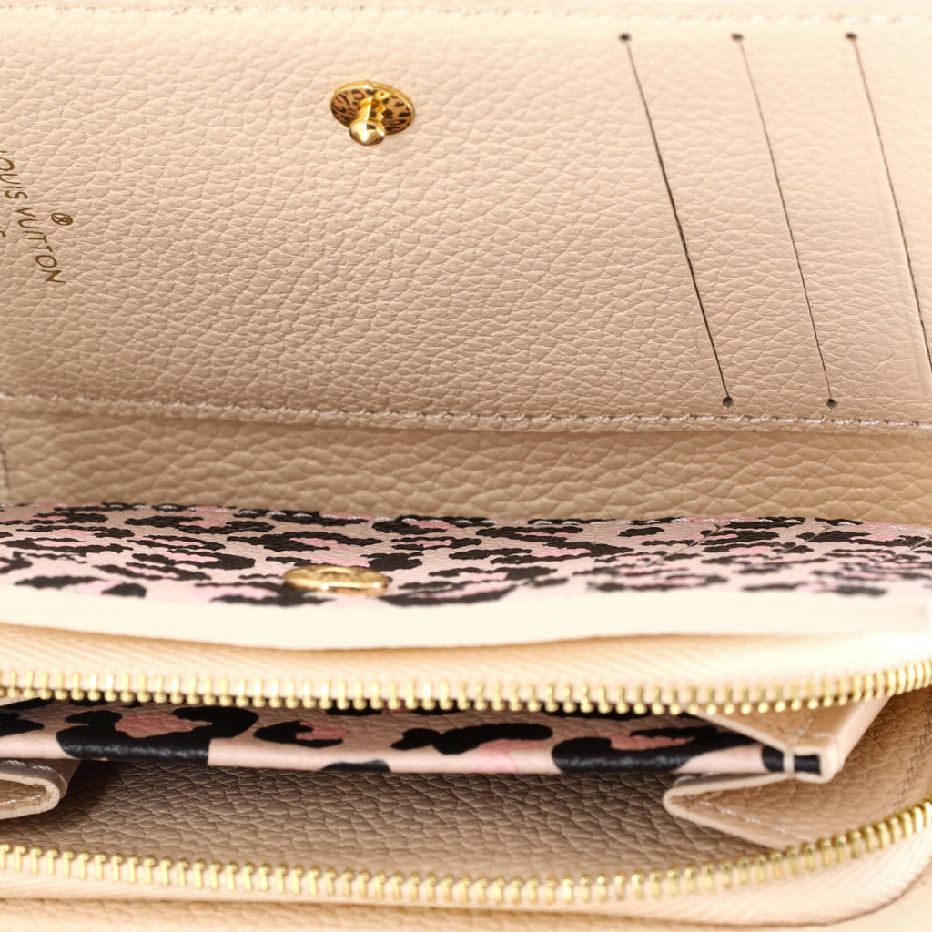 Louis Vuitton Clea Wallet Wild at Heart Monogram Empreinte Giant