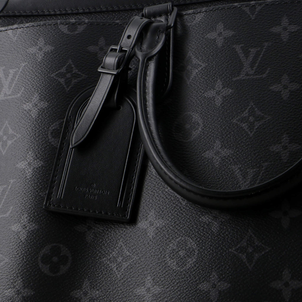 Louis Vuitton Soft Trunk Briefcase Monogram Eclipse Canvas