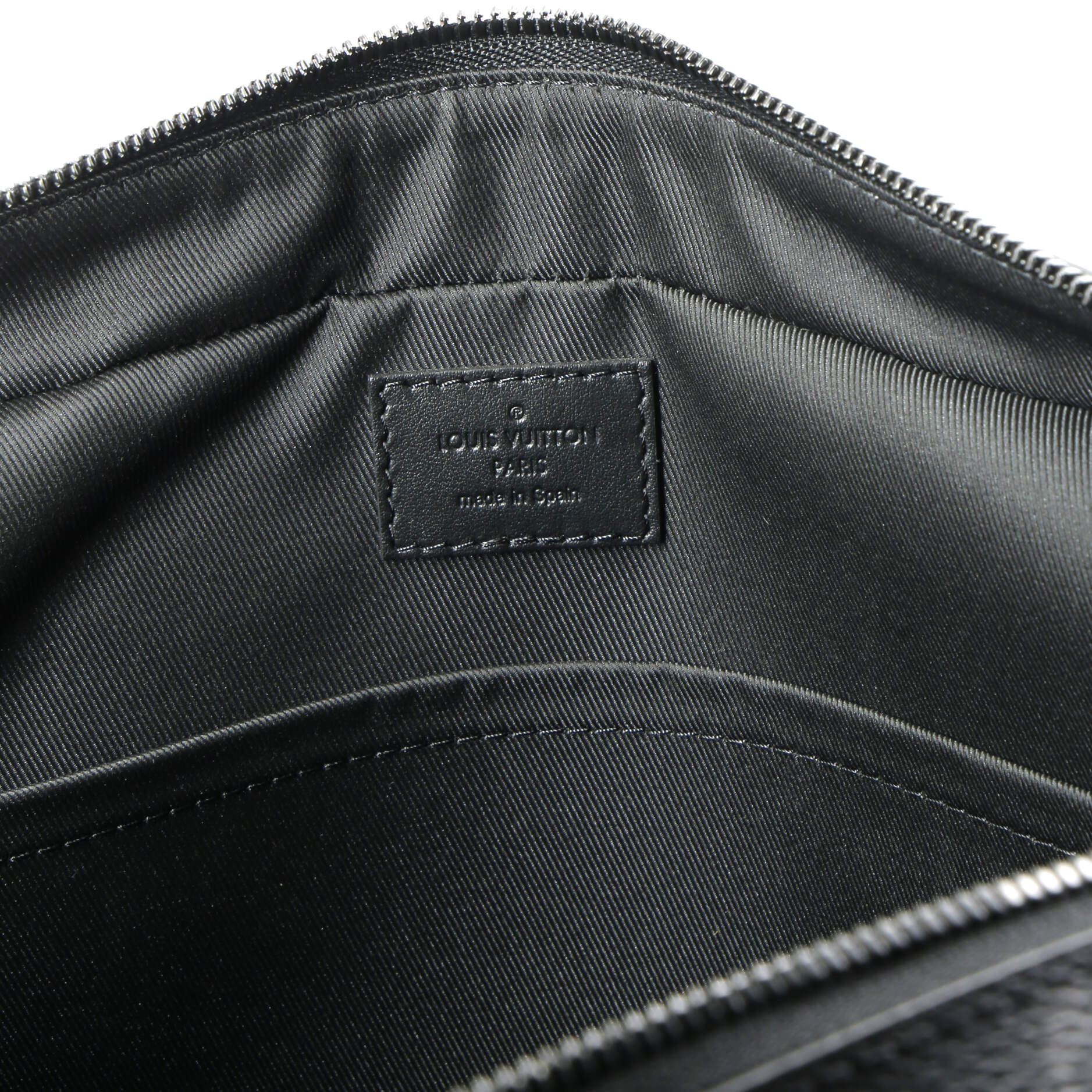 Louis Vuitton Soft Trunk Briefcase Monogram Eclipse Canvas