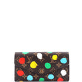 Louis Vuitton Sarah Wallet NM Yayoi Kusama Painted Dots Monogram Canvas