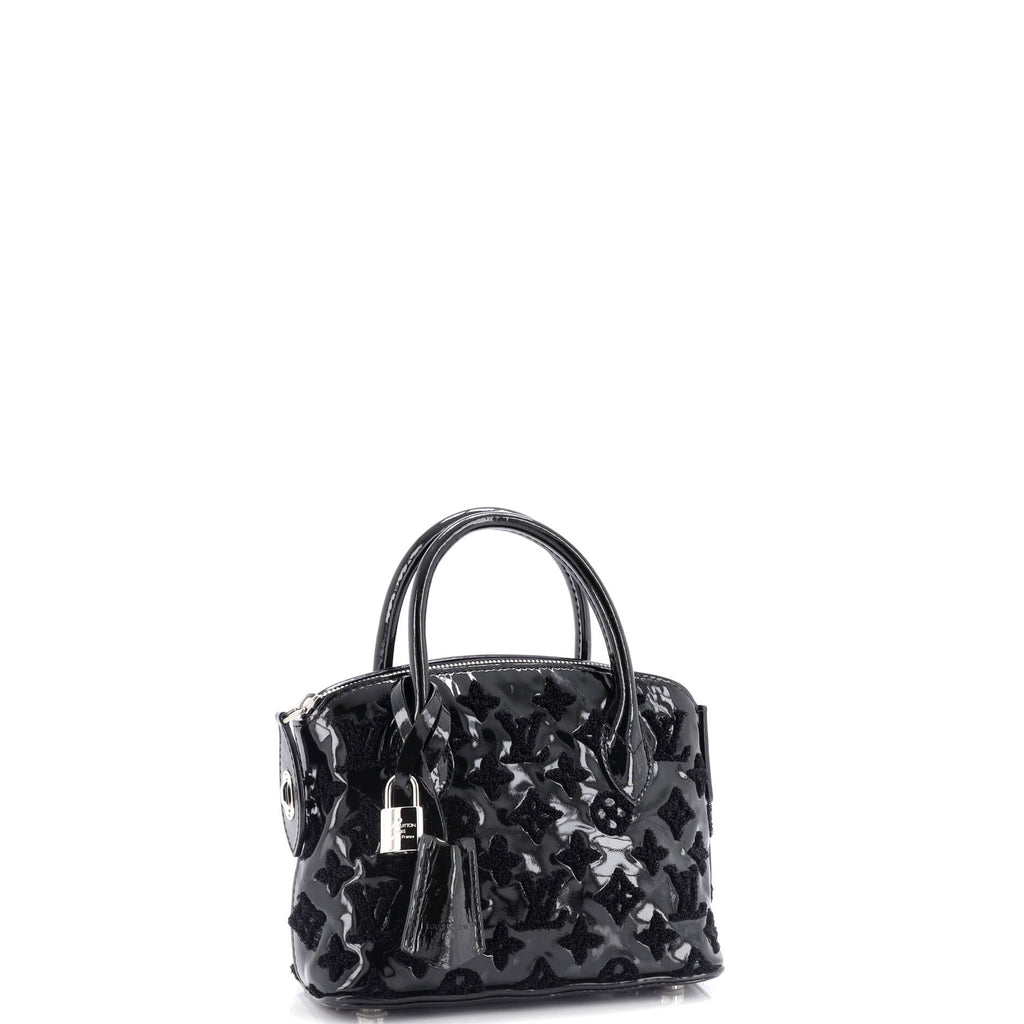 Louis Vuitton Fascination Lockit Handbag Patent Lambskin BB