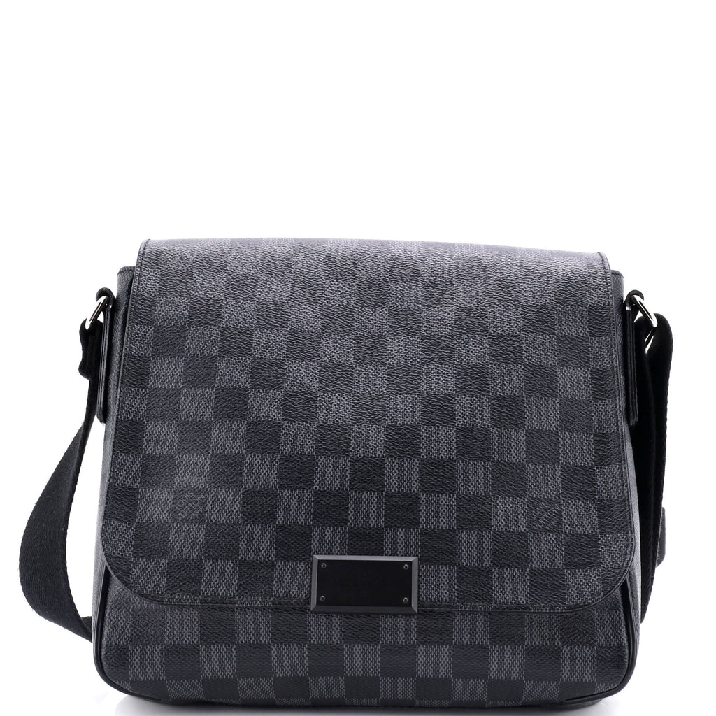 Louis Vuitton District Messenger Bag Damier Graphite PM