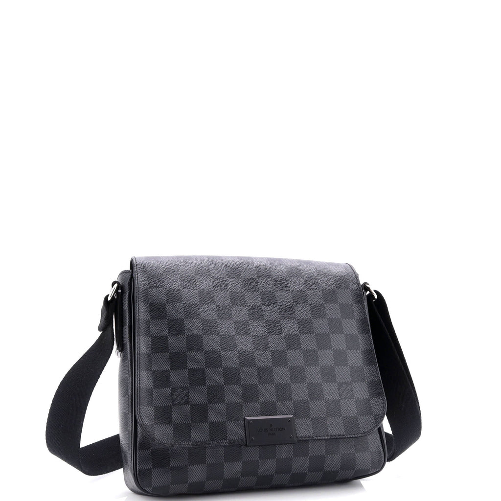 Louis Vuitton District Messenger Bag Damier Graphite PM