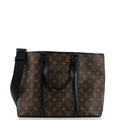 Louis Vuitton Weekend Tote Macassar Monogram Canvas PM