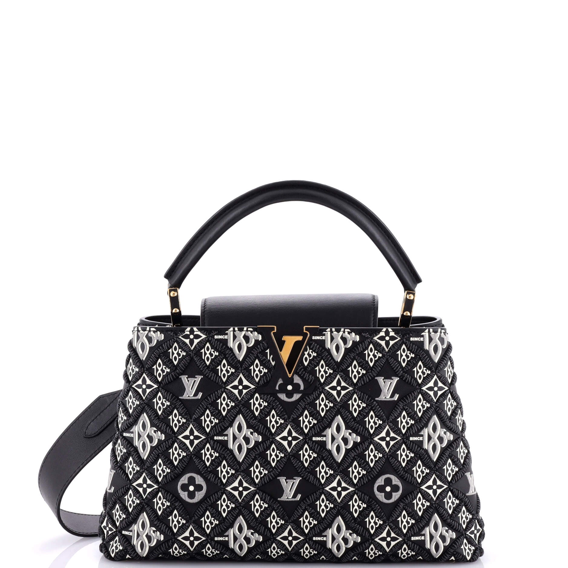 Louis Vuitton Capucines Bag Limited Edition Since 1854 Monogram Calfskin PM