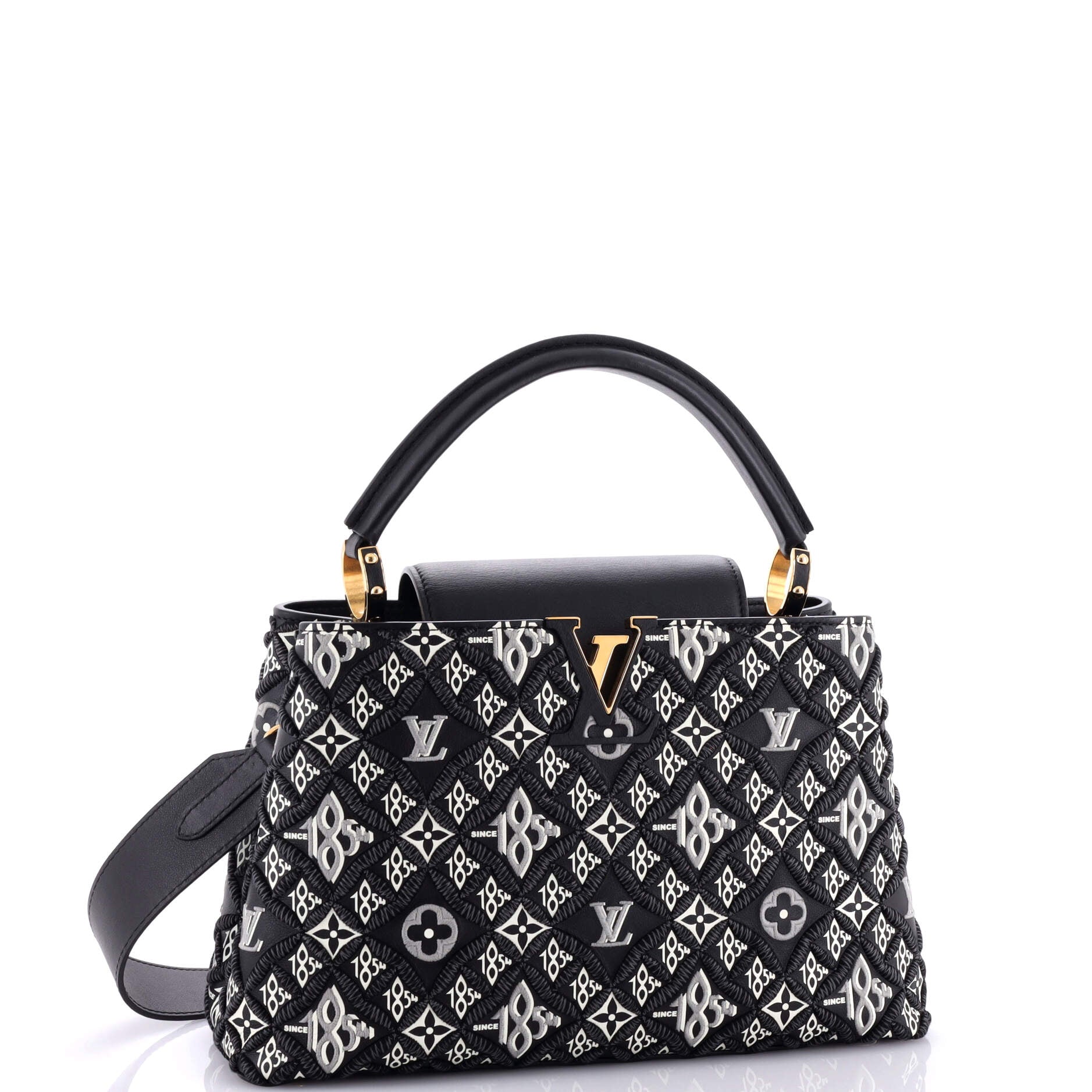 Louis Vuitton Capucines Bag Limited Edition Since 1854 Monogram Calfskin PM