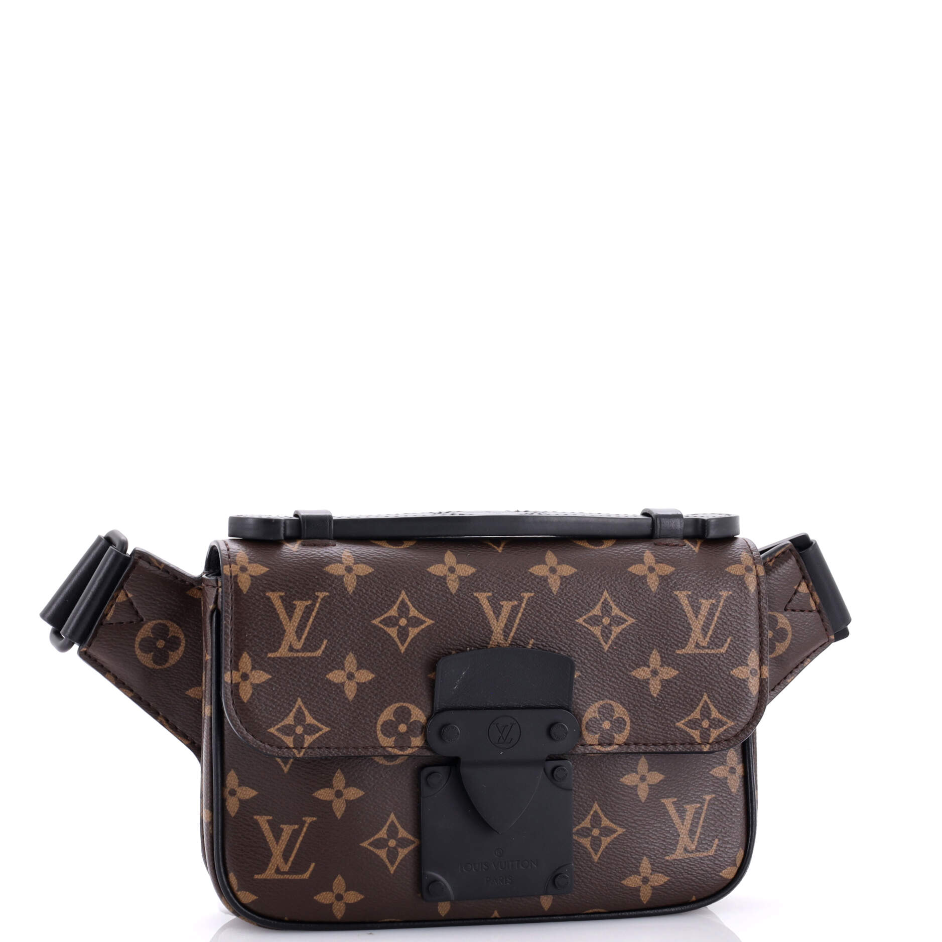 Louis Vuitton S Lock Sling Bag Macassar Monogram Canvas