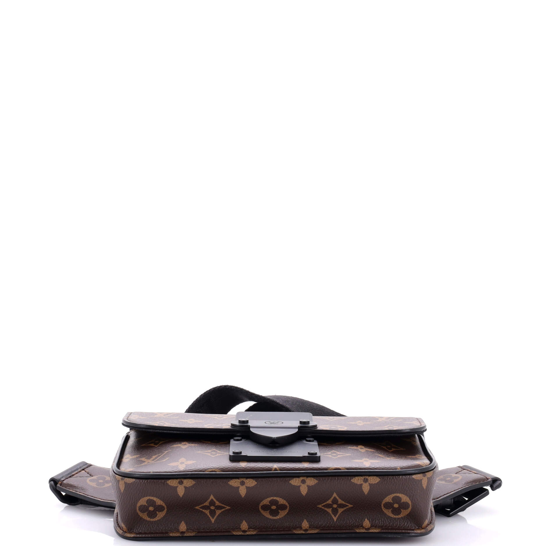 Louis Vuitton S Lock Sling Bag Macassar Monogram Canvas