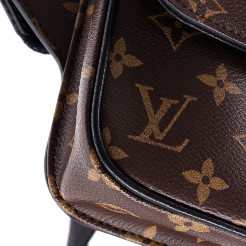 Louis Vuitton S Lock Sling Bag Macassar Monogram Canvas