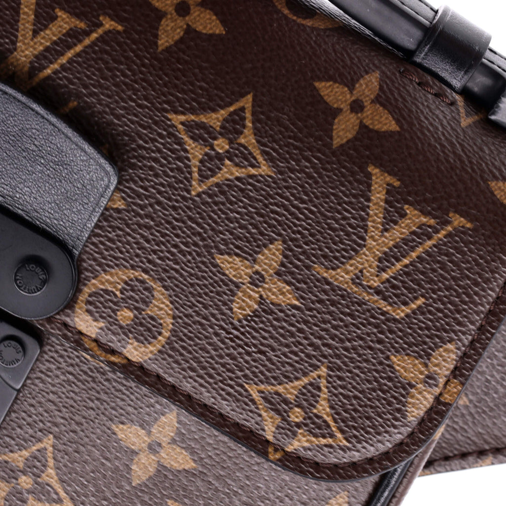 Louis Vuitton S Lock Sling Bag Macassar Monogram Canvas